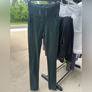 Lululemon Skinny Will Pant Fuel Green Size 4
